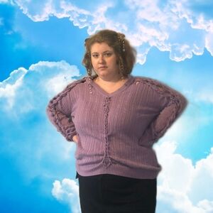 Purple Fairycore Custom Long Sleeve